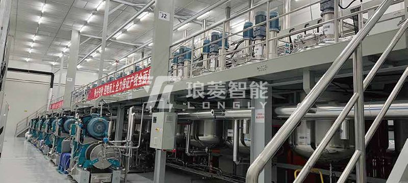 氧化鋁涂覆漿料自動(dòng)化生產(chǎn)線